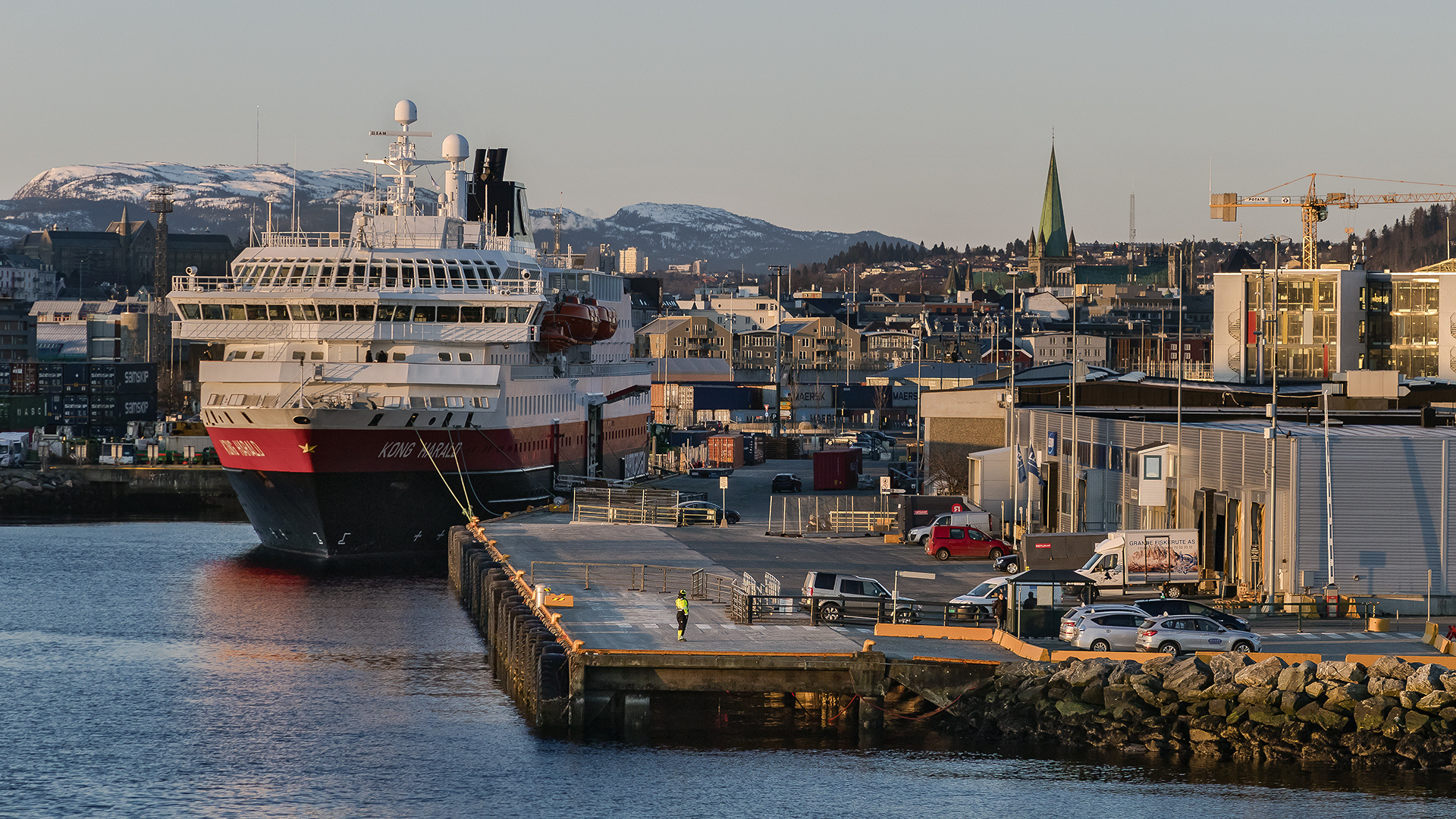 Guten Morgen in TRONDHEIM - bei schönem Licht!