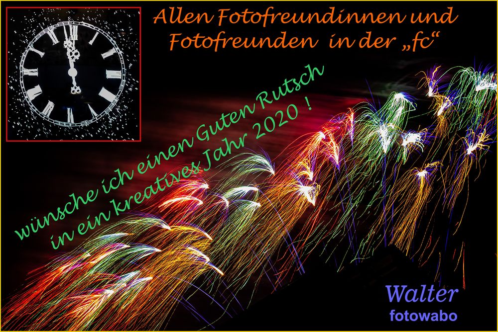 Guten Rutsch Foto & Bild spezial, neujahrswünsche, fotowabo