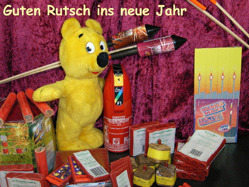 Guten Rutsch ins neue Jahr