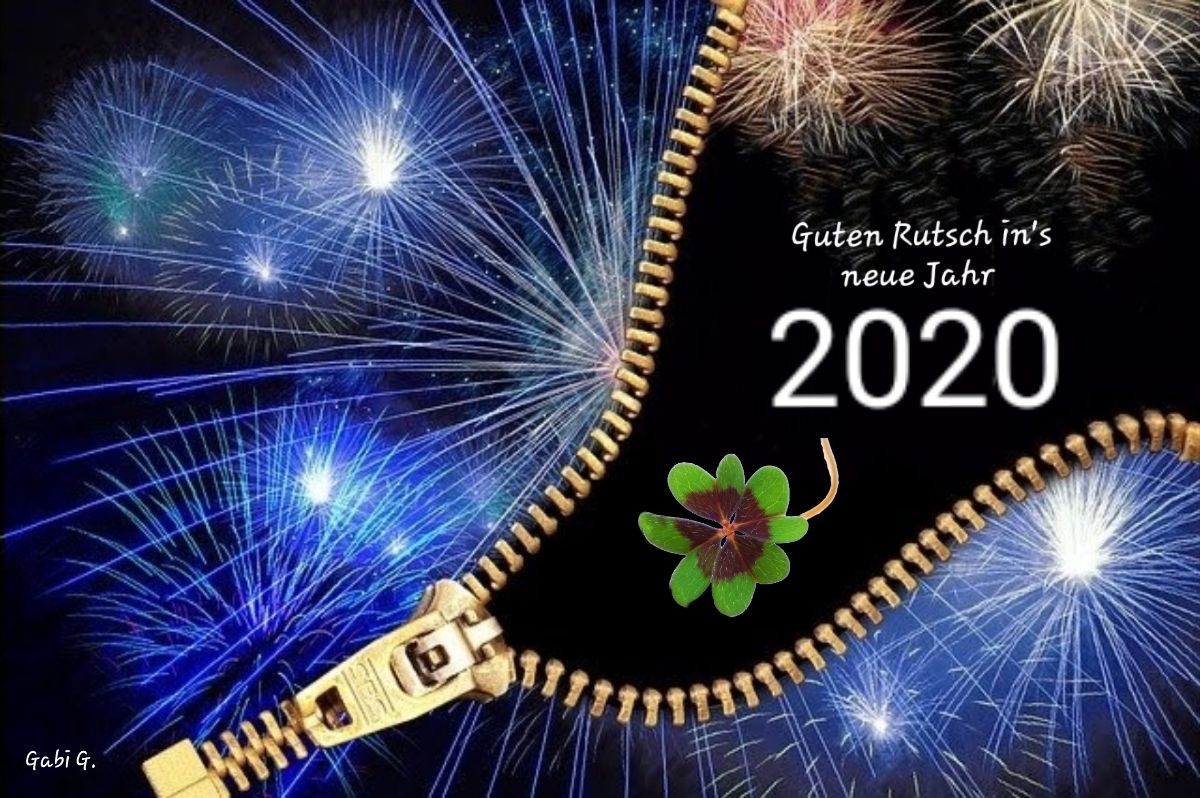 " Guten Rutsch in's neue Jahr " Foto & Bild fotomontage, karten und