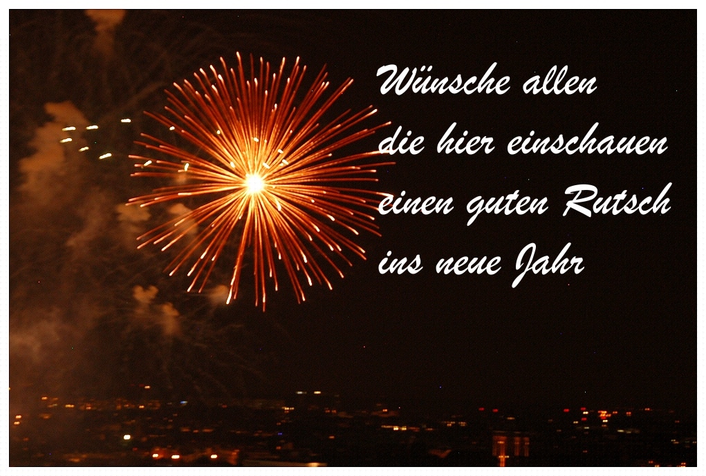 Guten Rutsch ins neue Jahr Foto & Bild silvester, world, spezial Bilder auf
