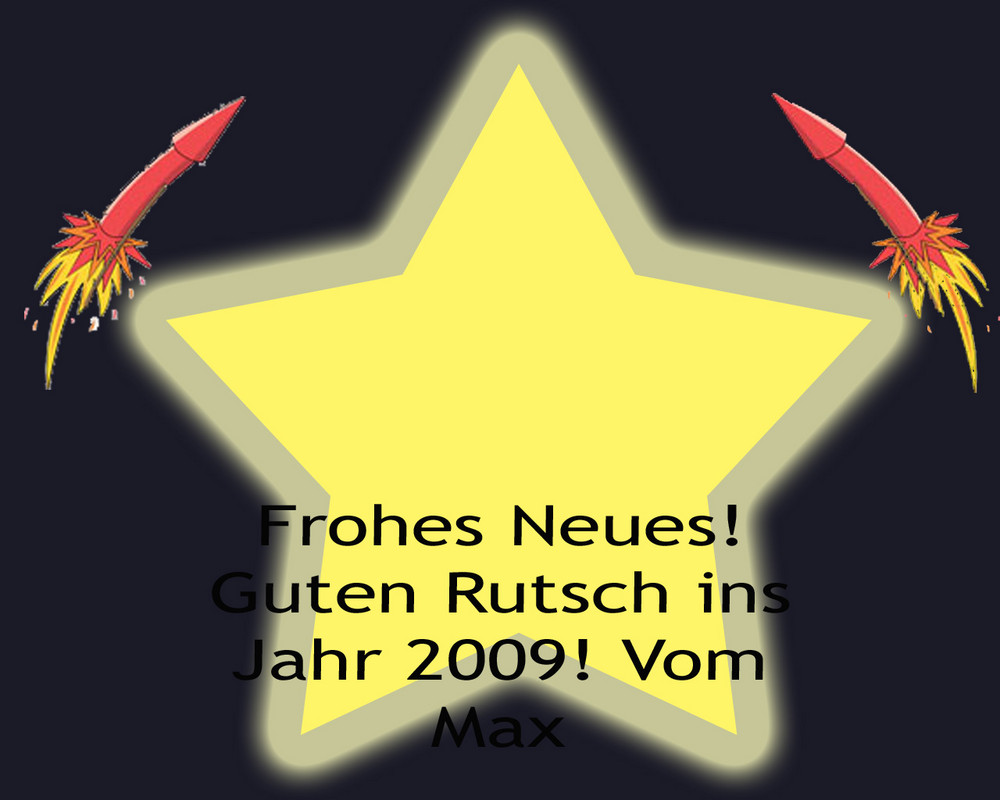 Guten Rutsch und frohes Neues!