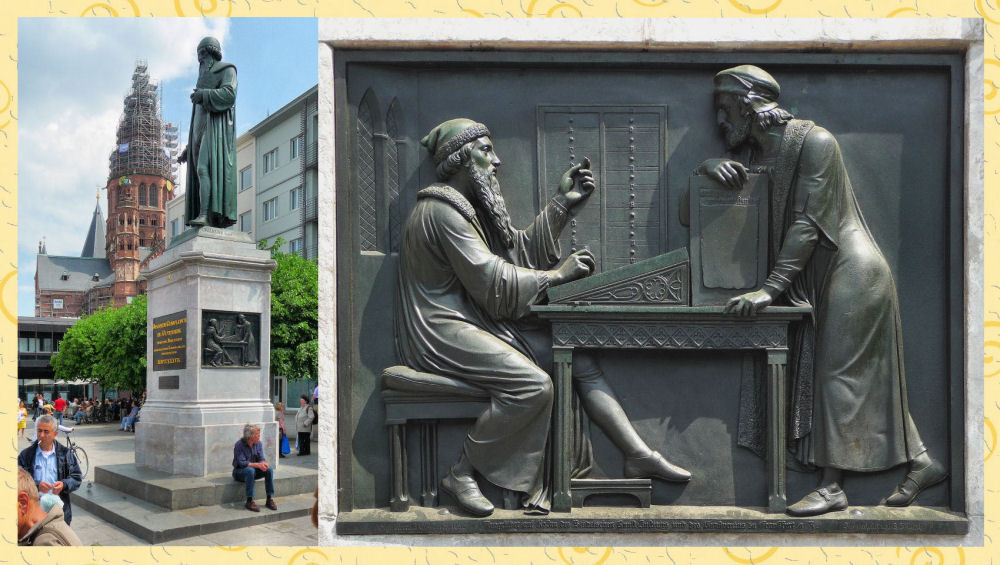 Gutenberg-Denkmal in Mainz