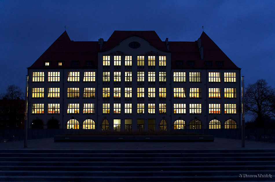 Gutenberg-Gymnasium zur blauen Stunde II...