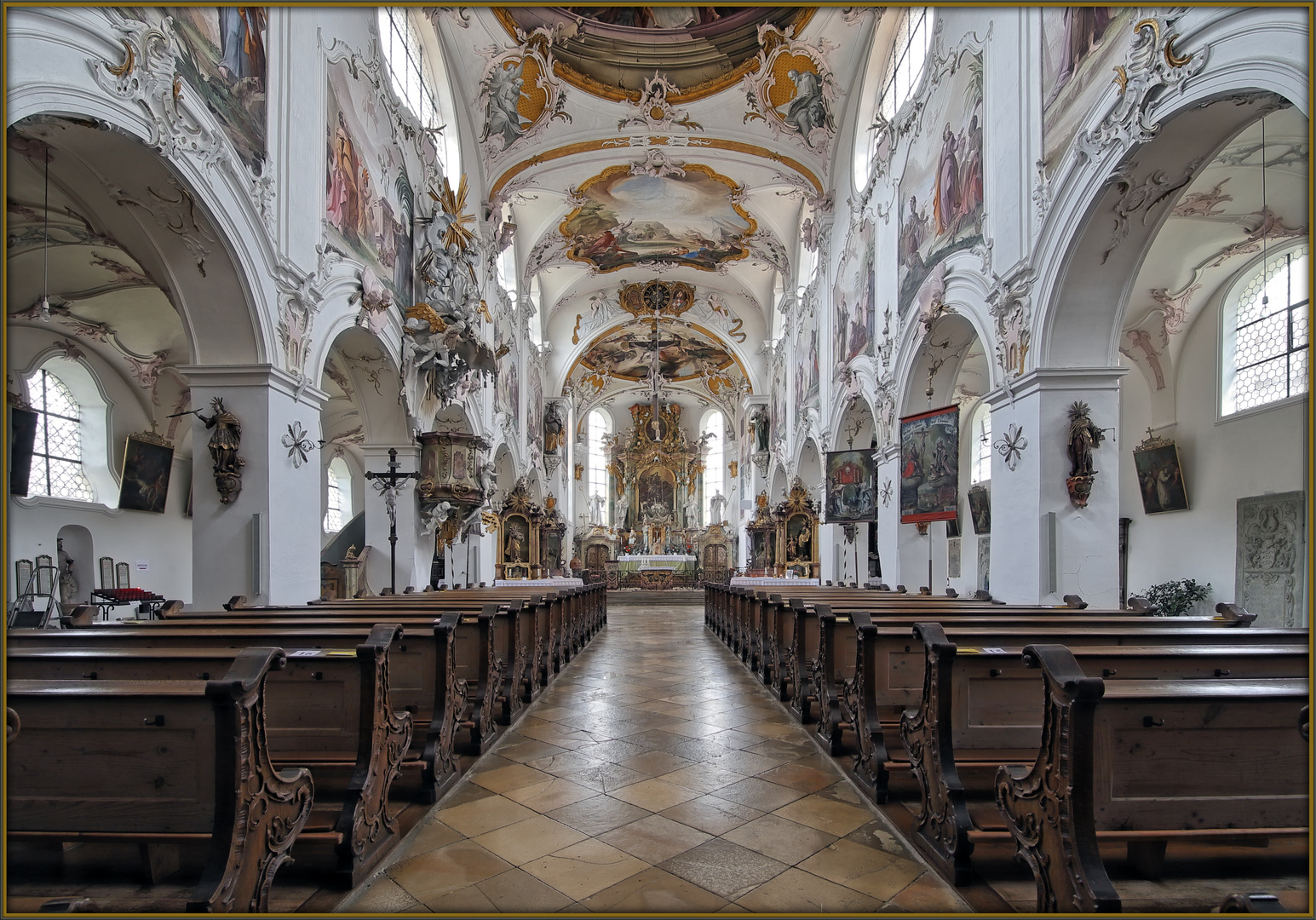 Gutenzell - Stiftskirche St. Cosmas u. Damian