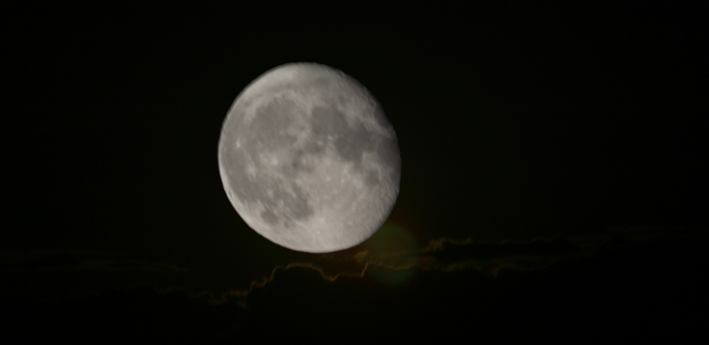 Guter Mond, Du gehst so stille durch die Abendwolken hin