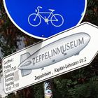 Guter Tipp: Mit dem Rad zum Zeppelinmuseum ;-)