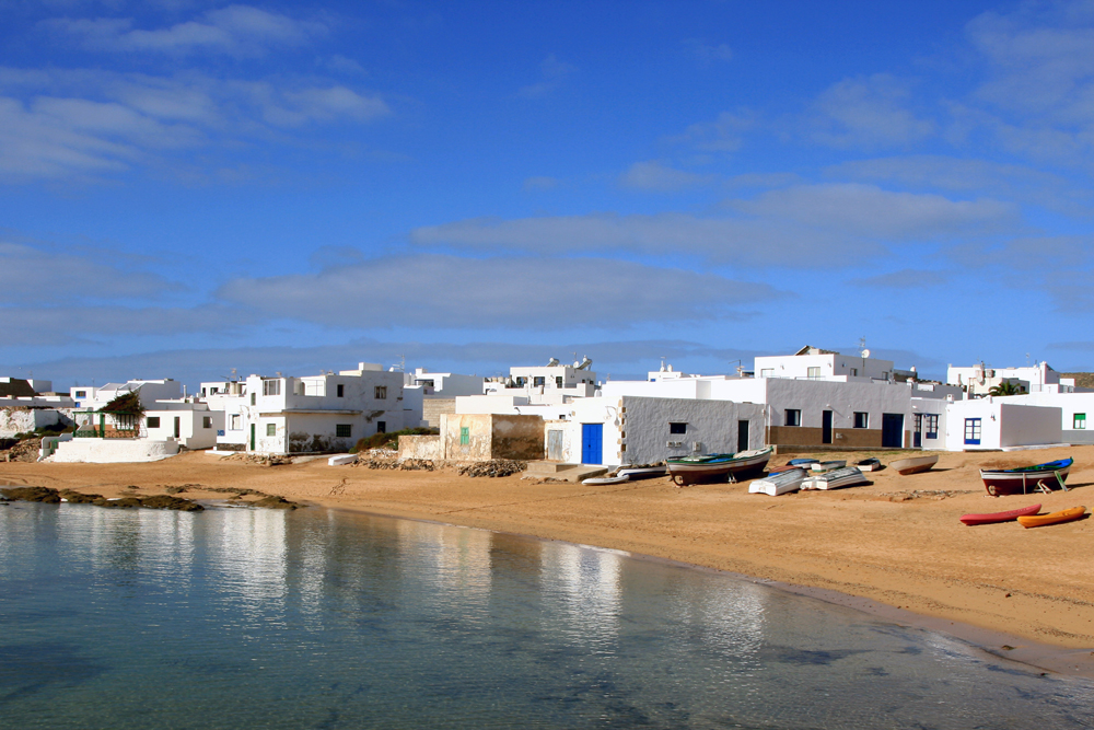 Gutes Wetter auf der Isla Graciosa/Lanzarote