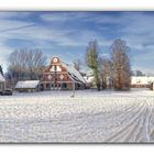 Gutshof im Schnee