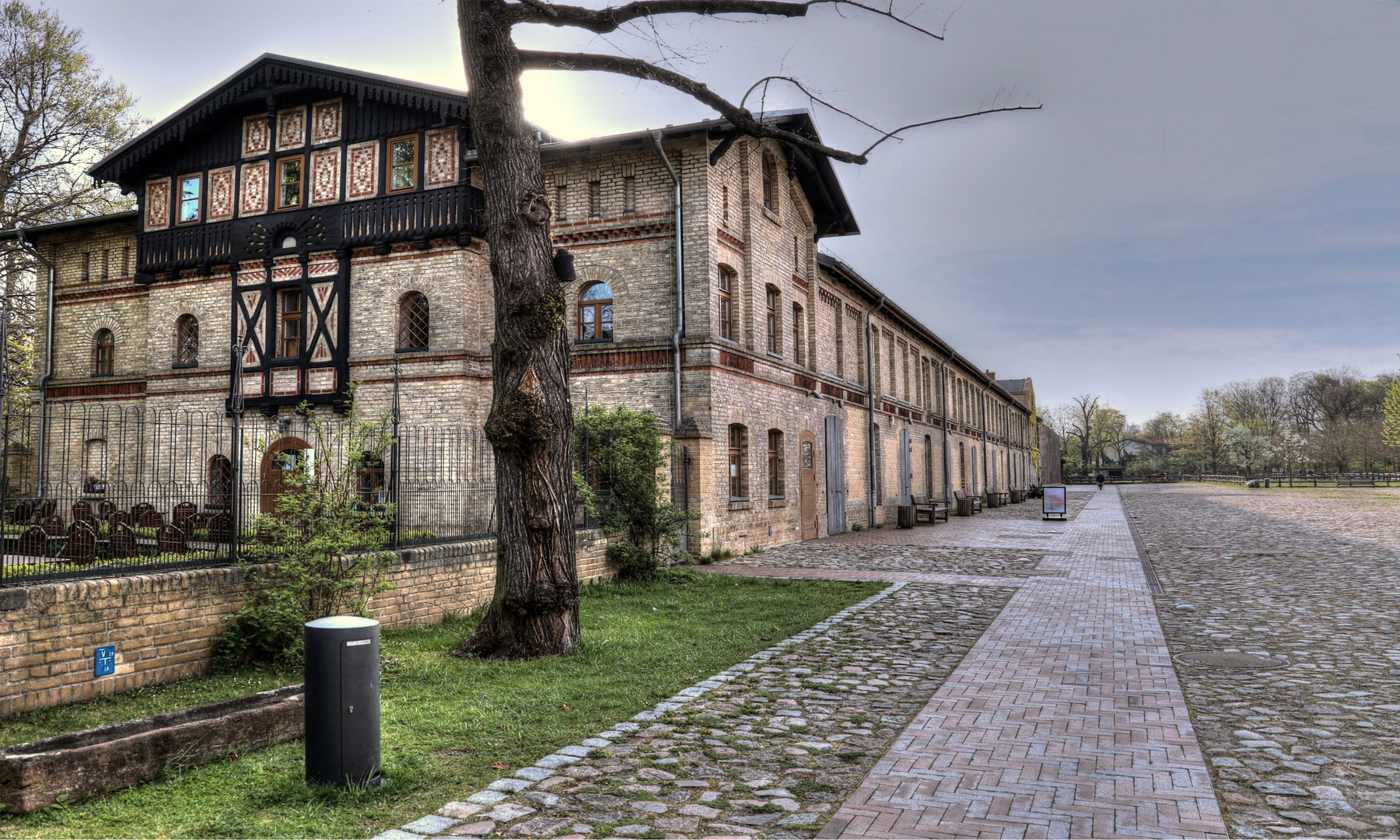 Gutshof Schloss Britz 3 Foto & Bild architektur, ländliche