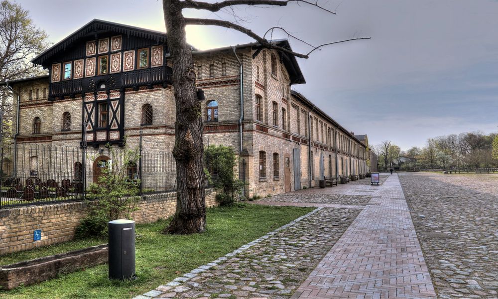 Gutshof Schloss Britz 3 Foto & Bild architektur, ländliche