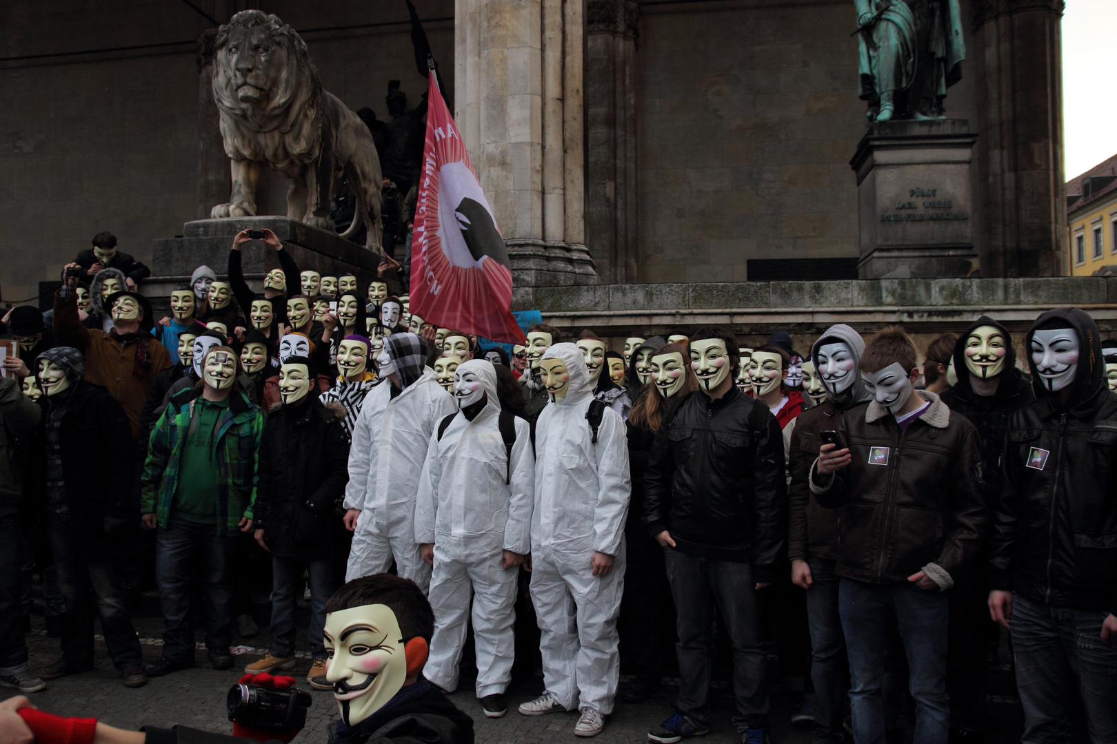 Guy Fawkes gegen ACTA