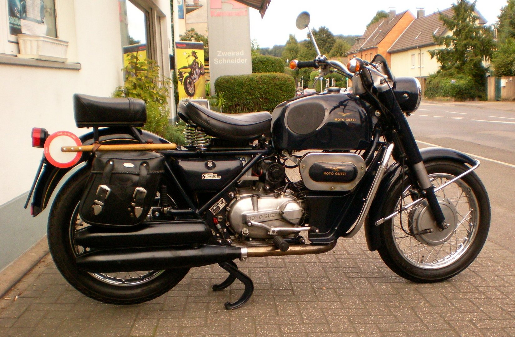 Guzzi Falcone 500 on Tour