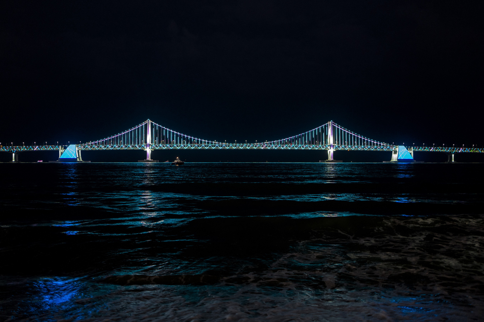 Gwang alli Bridge in Busan  Südkorea