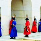 Gyeongbokgung palace changing guard