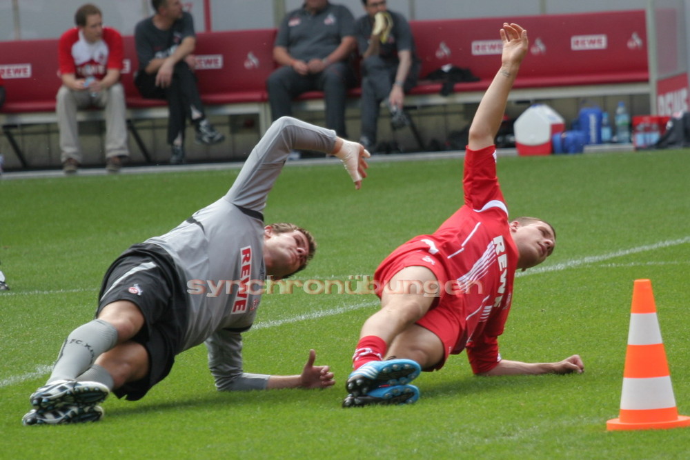 Gymnastic Übungen von Lukas Podolski