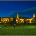 Gymnastik vor dem Union Building