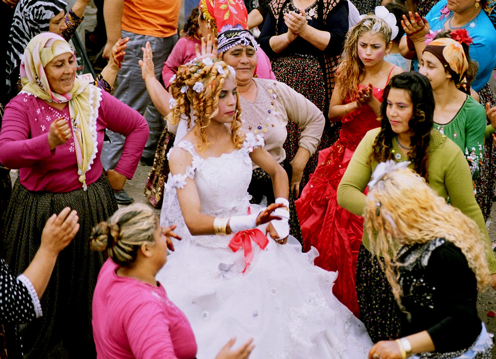 Gypsies wedding ceremony