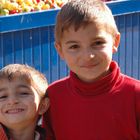 Gypsy boys from the Market of Arad