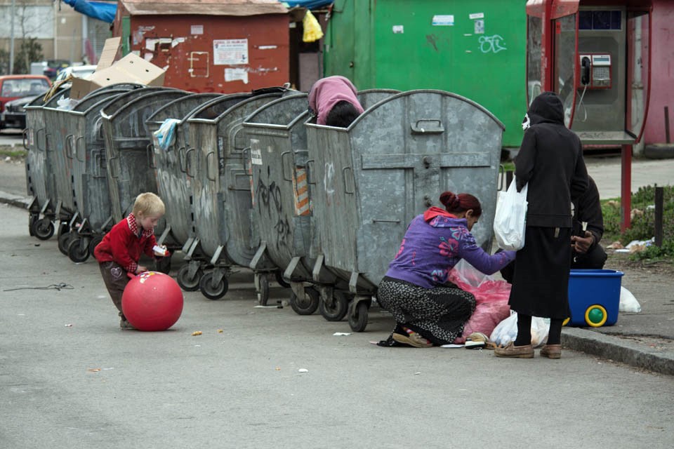 Gypsy Leben in Belgrad