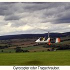 Gyrocopter oder Tragschrauber.Flugtag Uslar,07.09.08