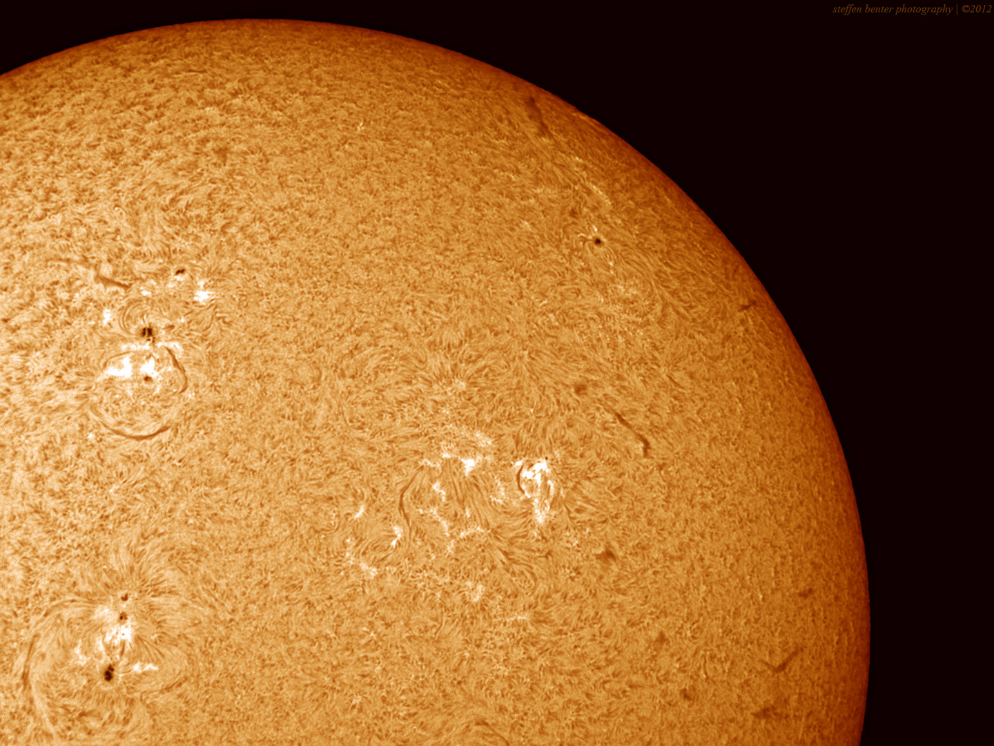 H-Alpha Sonne vom 19.05.2012