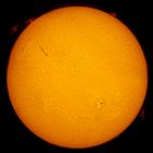 H-alpha Sonne vom 22.02.2012
