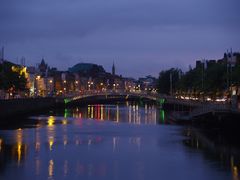 Ha' penny Bridge, Dublin, Irland