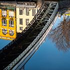 Ha' Penny bridge reflection