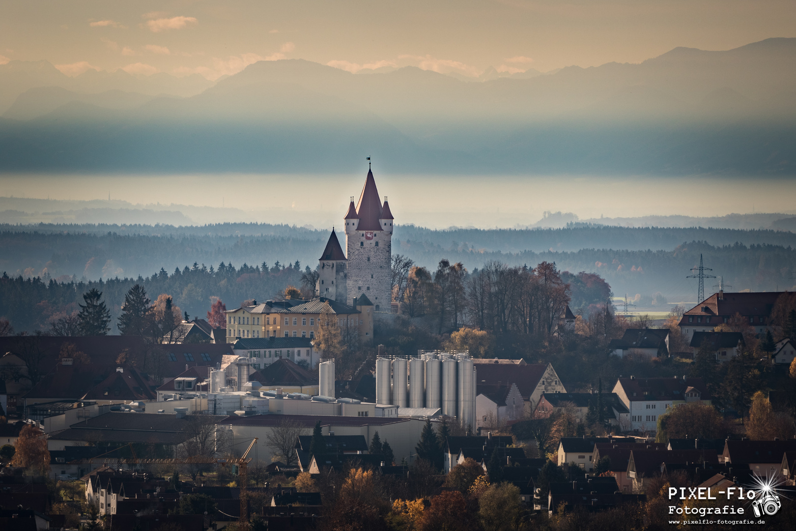 Haager Schlossturm frisch renoviert