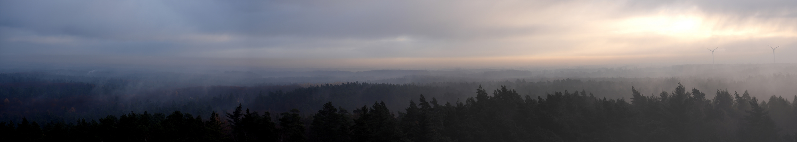 Haard Feuerwachturm Morgendämmerung