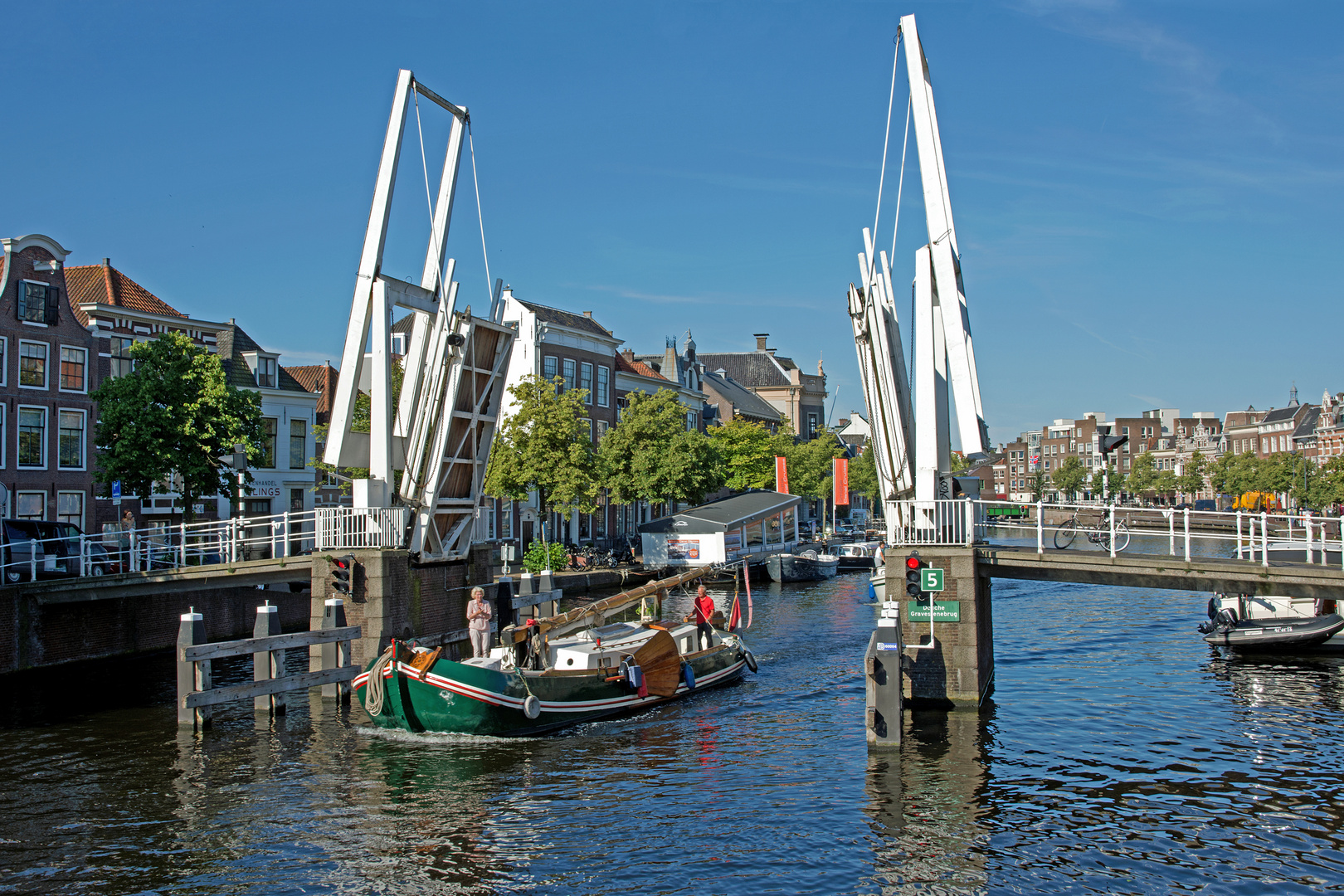 Haarlem Brücken über den Kanal