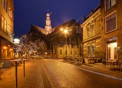 Haarlem - Damstraat - Grote of Sint-Bavokerk