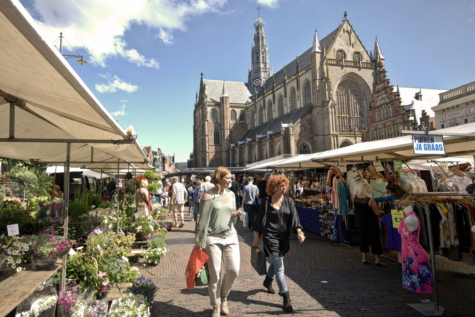 Haarlem - Grote Markt - Sint Bavokerk - 01