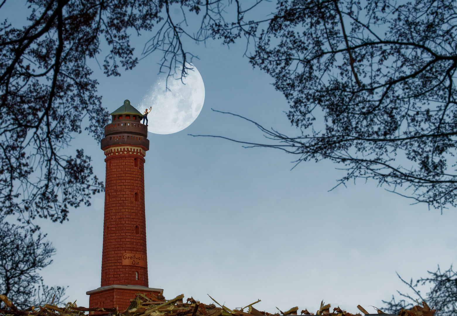 Hab den Mond ...