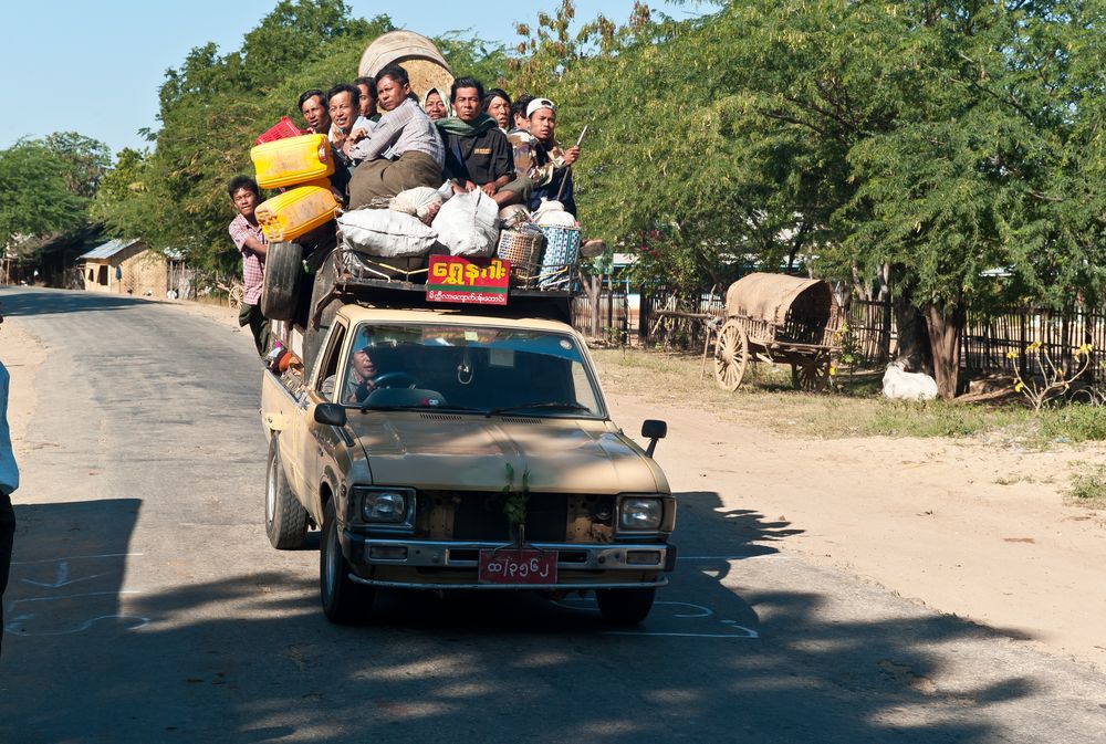 hab meinen Wagen voll geladen