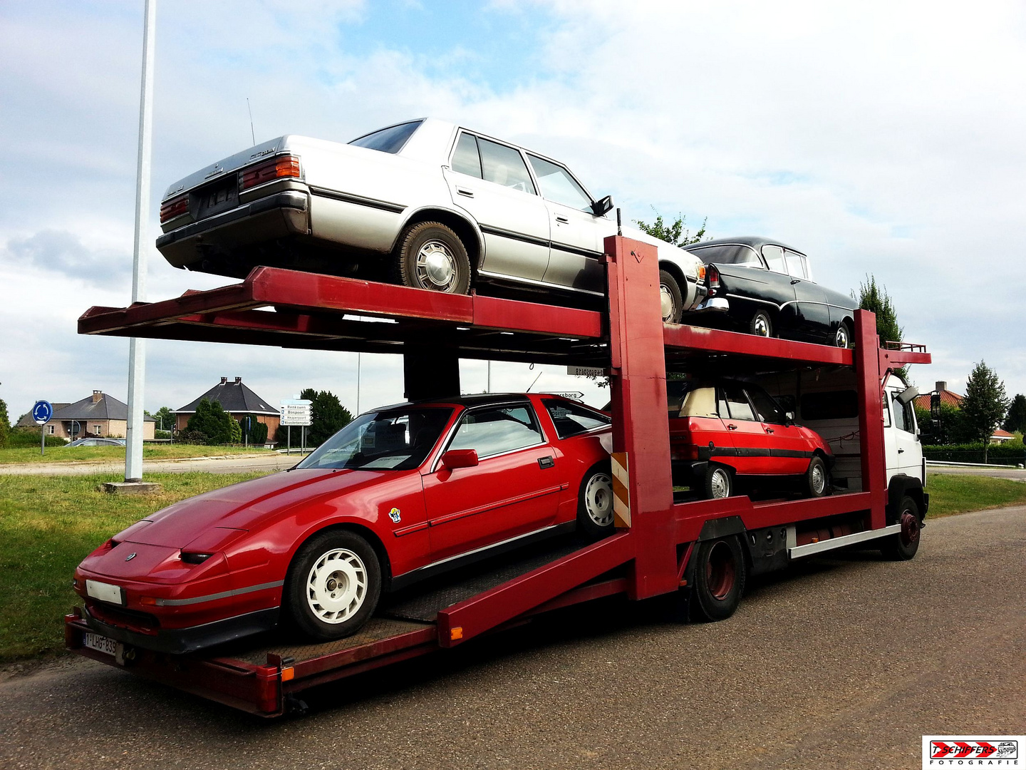 hab meinen Wagen voll geladen ...