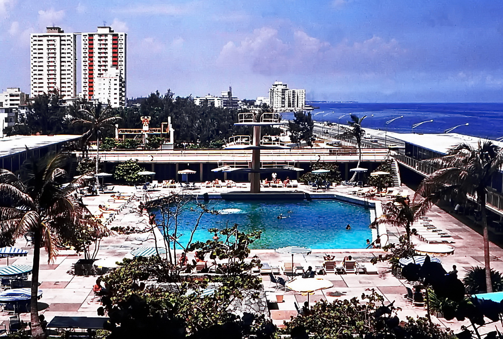 Habana Riviera Hotel, Poolside 1976