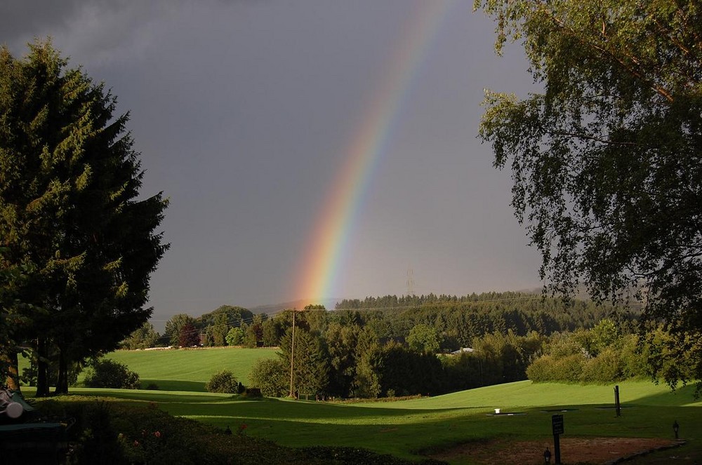 Habe das Ende des Regenbogens gesehen !