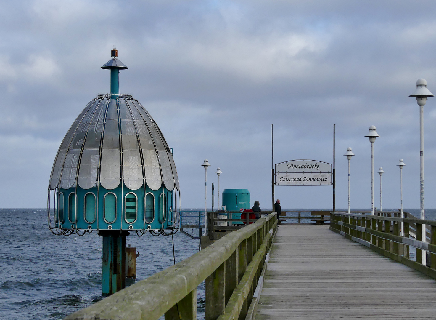 Habe Euch die Seebrücke Zinnowitz mitgebracht