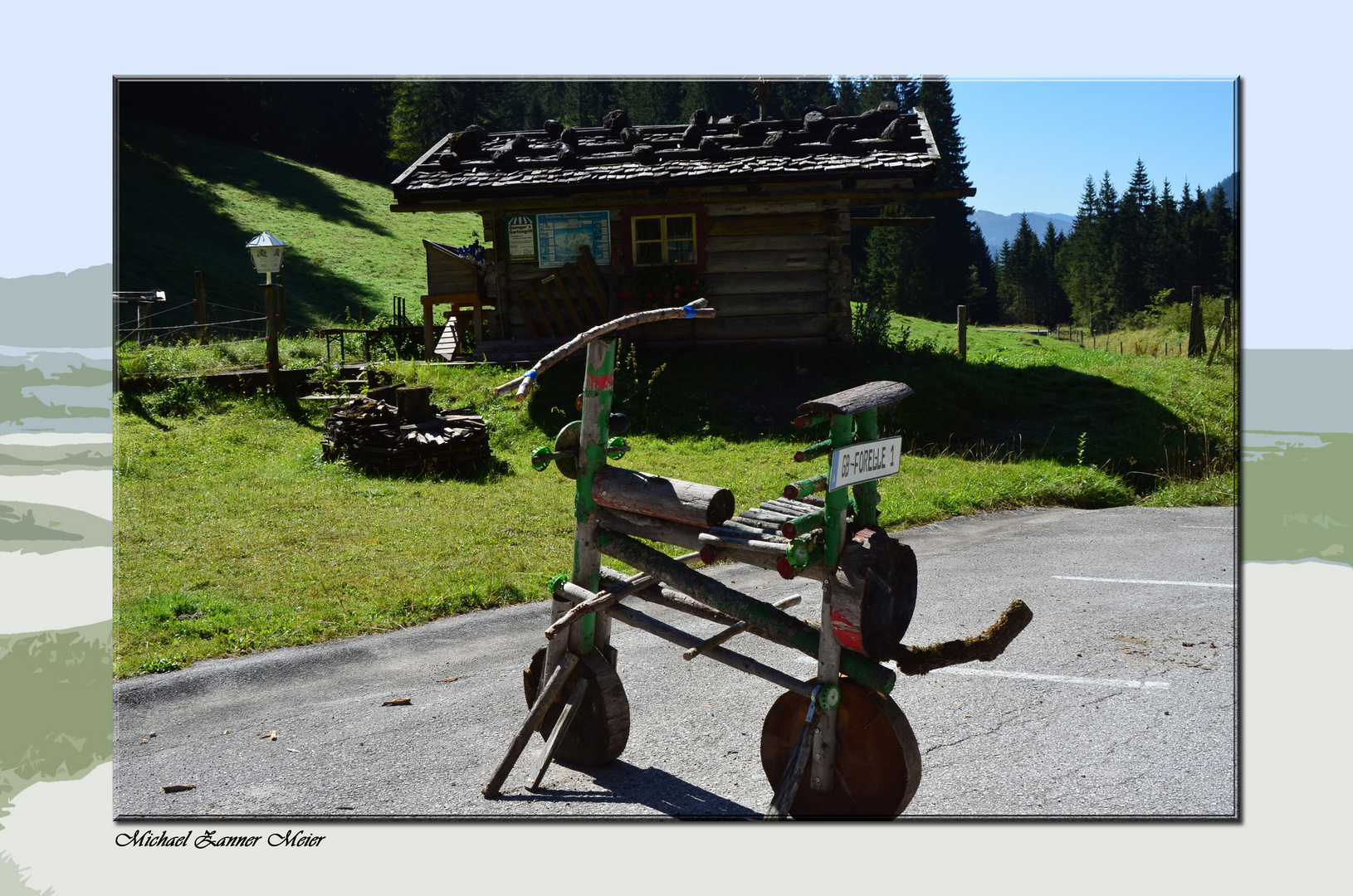 Habe gestern einen Ausflug mit mein Motorad zum Dachstein gemacht