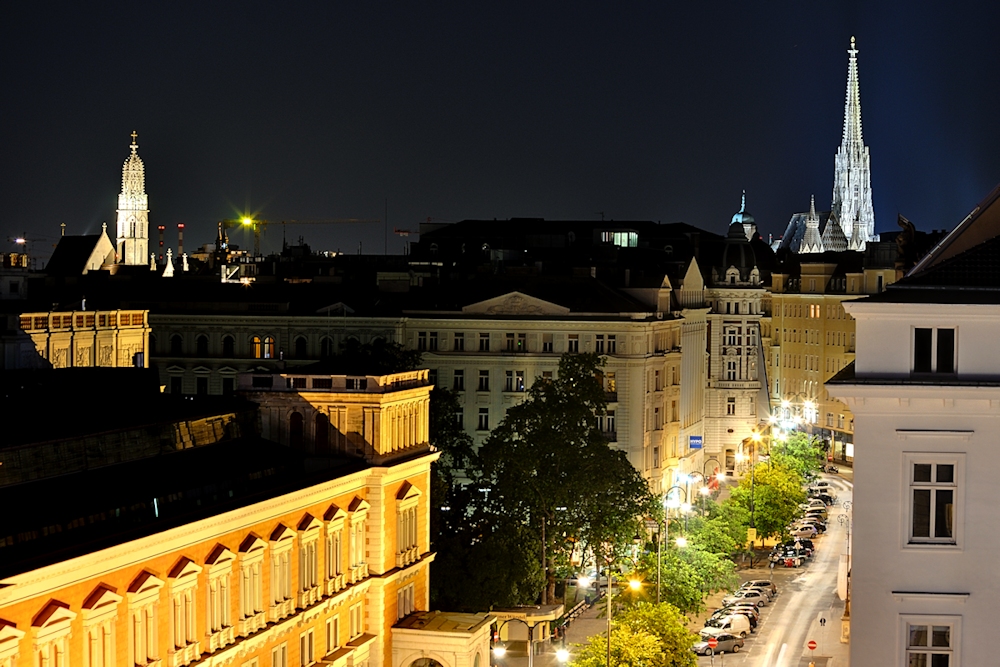 Haben Sie Wien schon bei Nacht gesehen ......