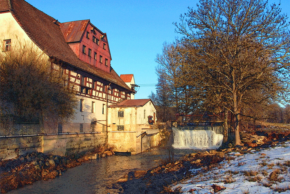 Habernhofer Mühle in Uttenreuth, Ortsteil Weiher 