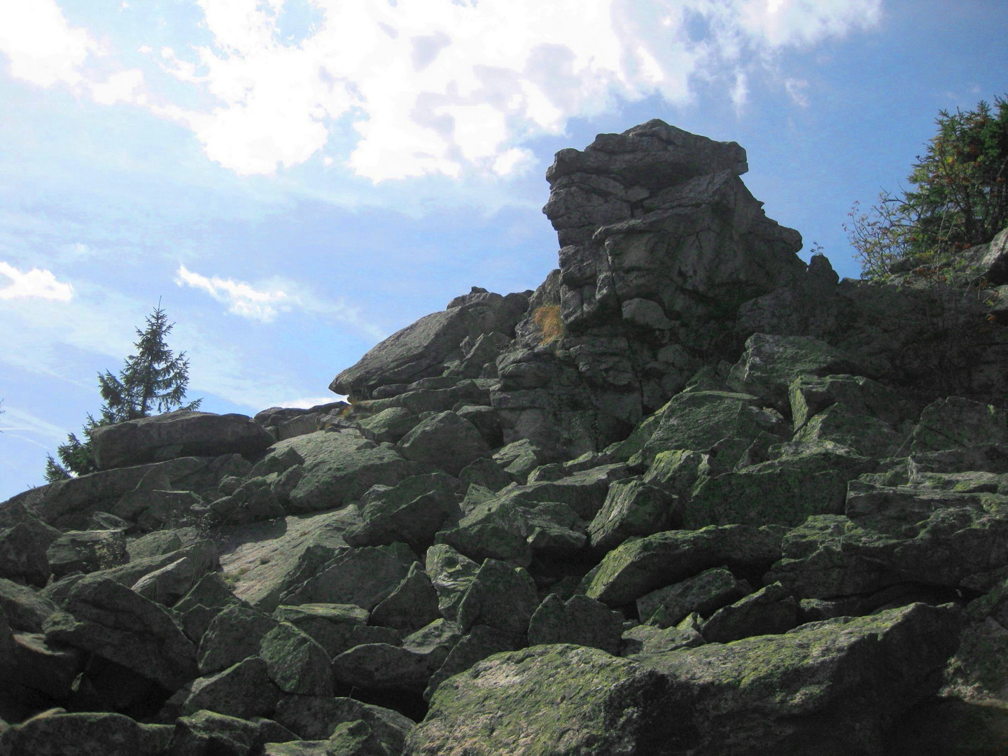 Haberstein-Gipfel  Hohes Fichtelgebirge