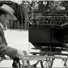 Había coches de caballos, era por Mayo