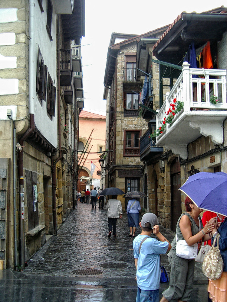 Hablando bajo la lluvia