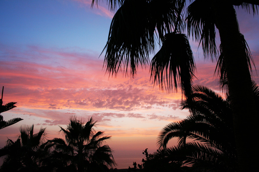 hacia el ocaso - Sonnenuntergang auf Teneriffa