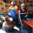 Haciendo tortillas