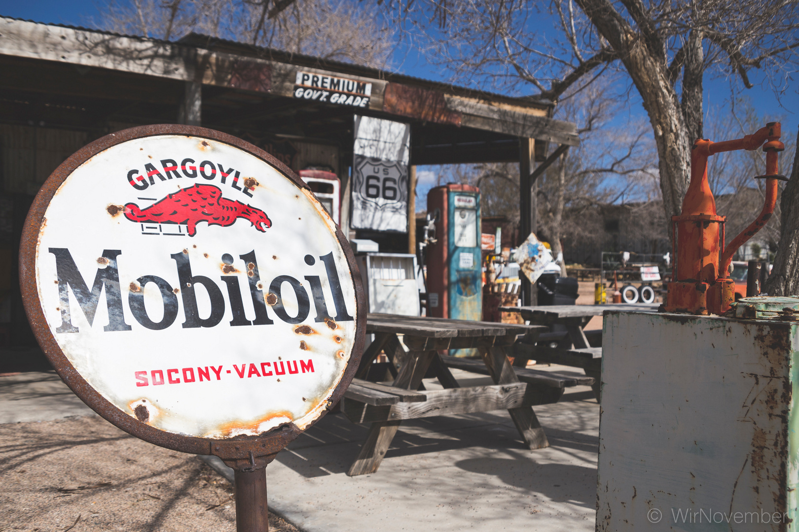 Hackberry II, Route 66