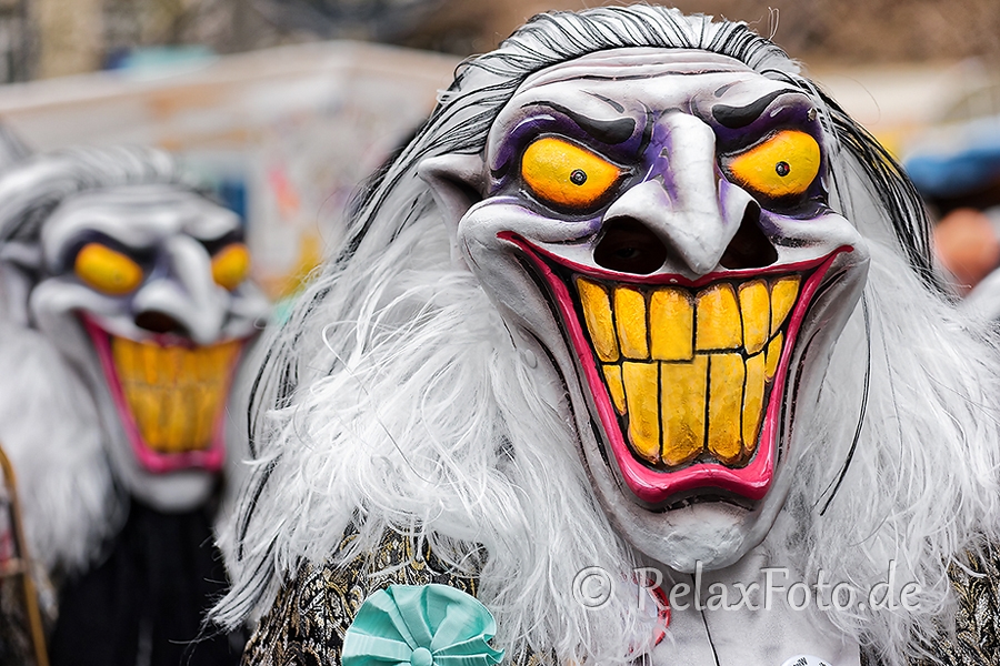 Hackfresse - Clique bei der Basler Fasnacht